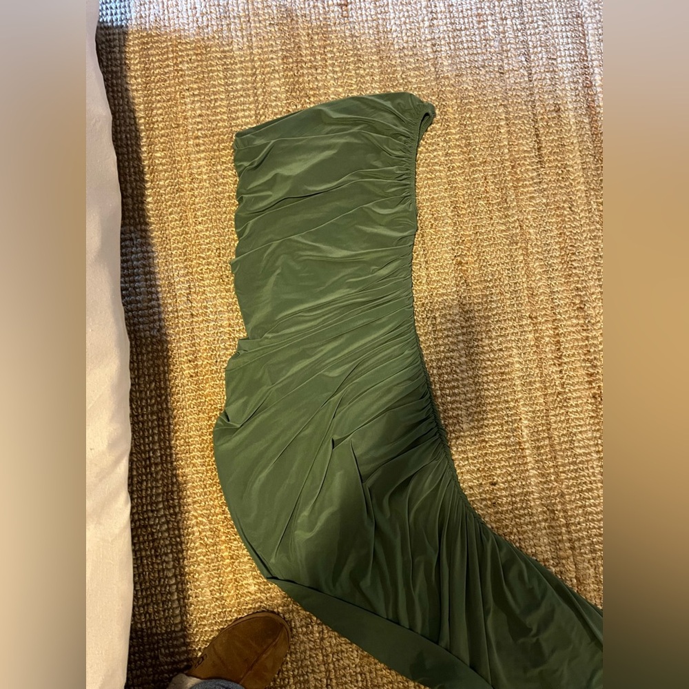 One-Shoulder Ruched Dress sz Small - Picture 5 of 5